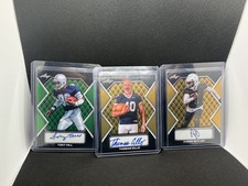Football Autograph Card Lot 1/1 Tony Hill, Aaron Butler, Thomas Collin Auto NIL