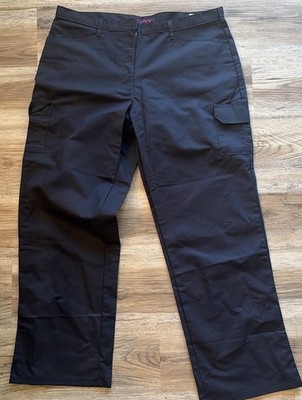 New Cintas Cathy Fit Women's Work Pants Size 16 Reg Blue Pockets (W36)
