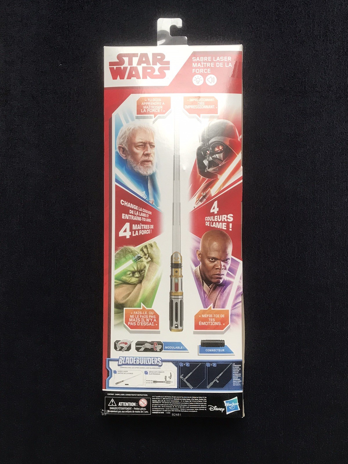 Sabre laser Star Wars modulable Bladebuilders avec connecteurs Hasbro 2017 - 3