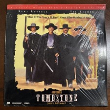 Tombstone Laserdisc, 1994 Kurt Russell, Val Kilmer