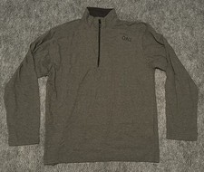 Vintage Men’s Delta One/ Air Lines Grey/ 1/4 Zip Performance Pullover- LG/ XL
