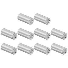 10pcs Aluminum Spacer 5mm Bore 10mm OD, 28mm Length Screw Standoff