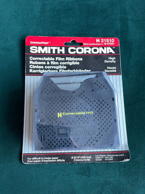Smith Corona H21510 korrigierbares Folienband 2 in Verpackung