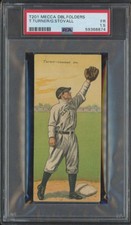1911 T201 Mecca Double Folders Baseball Cards 52