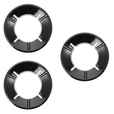  Set of 3 Herd Abdeckung Feuerwehr Brennerabdeckungen Für Gasherde