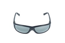 Maui Jim Wassup Black Rectangle Polarized Sunglasses 60-17-120