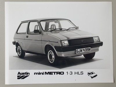 XTRA RAR! 11 originale Werksbilder ''Austin Metro'' Modelljahr 1981 in Pressemappe