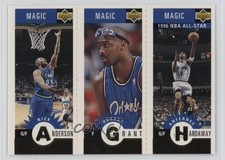 1996 Collector's Choice Team Sets Orlando Magic Nick Anderson Horace Grant 19bs