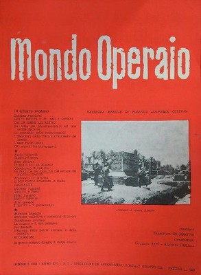 ARBEITERWELT 1/1963 AA.VV. S.E.T.I. 1963 \ PINATO