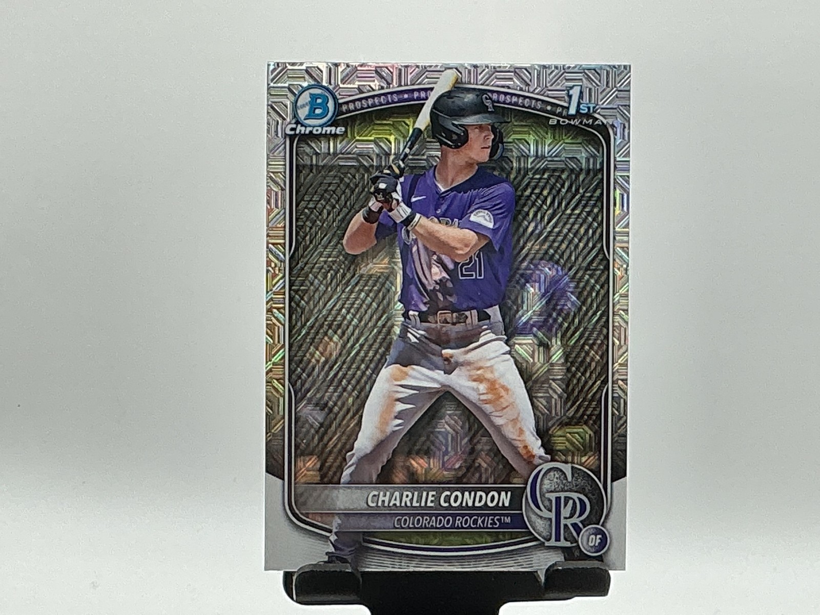2025 Bowman #BCP-75 Charlie Condon Chrome Prospects Mojo Refractor