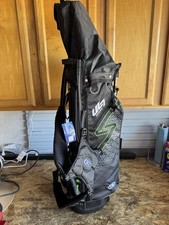 USKG US Kids Ultralight 57 Black/ Green Carry Stand Golf Bag