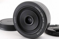 Canon EF-M 22mm f/2 STM AF Lens for EOS EF-M Mount Black w/Caps -Mint-