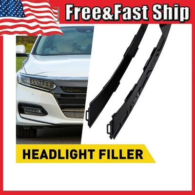 2xFront Headlight Left Right LH RH Lower Bracket Trim For Honda Accord 2021-22
