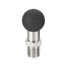 0.67" Ball Mount Base Ball Adapter with M10 Threaded Bolt Silver