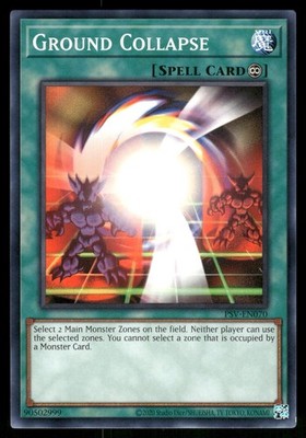 Yugioh Ground Collapse PSV-EN070 Common Unlimited NM