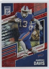 2022 Panini Donruss Elite Aspirations Shimmer 23/499 Gabriel Davis #51 15ez