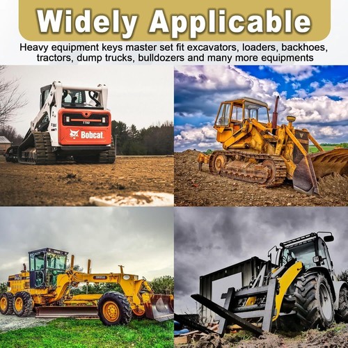 Juego de 115 llaves maestras de equipo pesado estuche Catrepillar JD Volvo Kubota Bobcat. - Imagen 6 de 6
