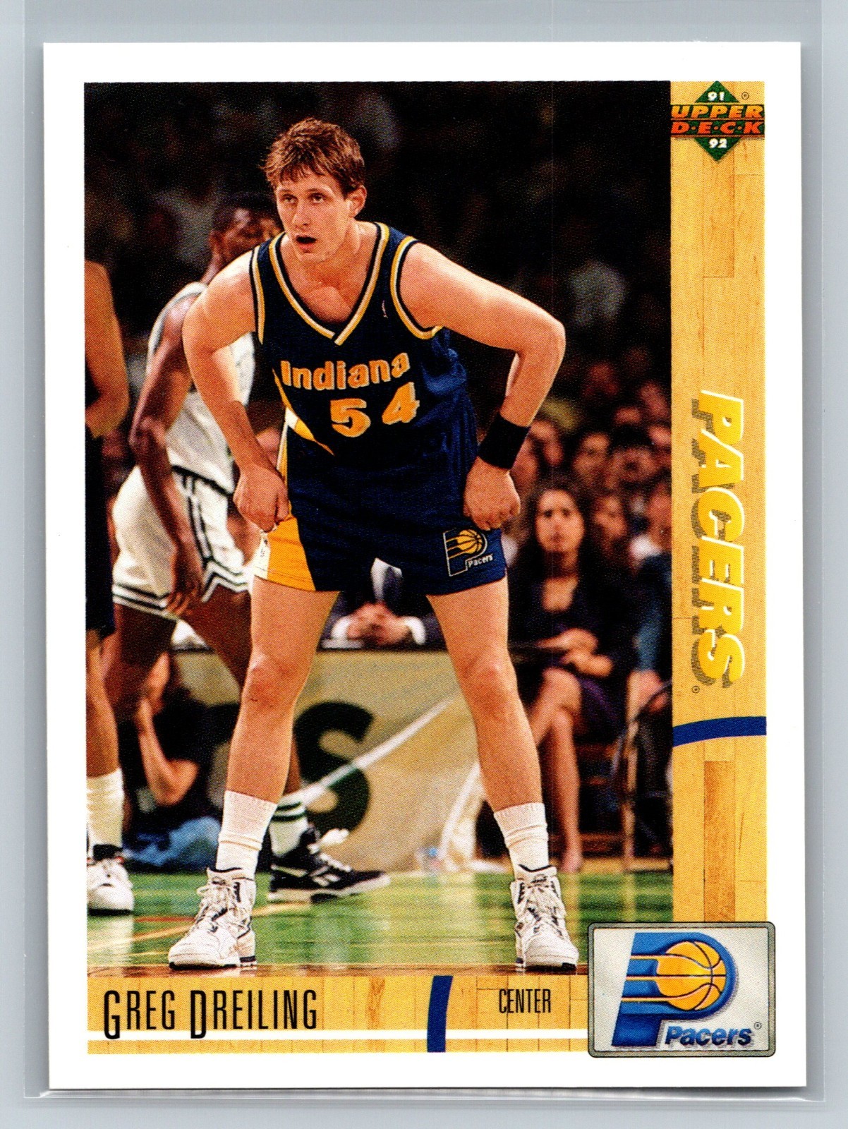 1991-92 Upper Deck - Greg Dreiling #306 Plain Text Hologram