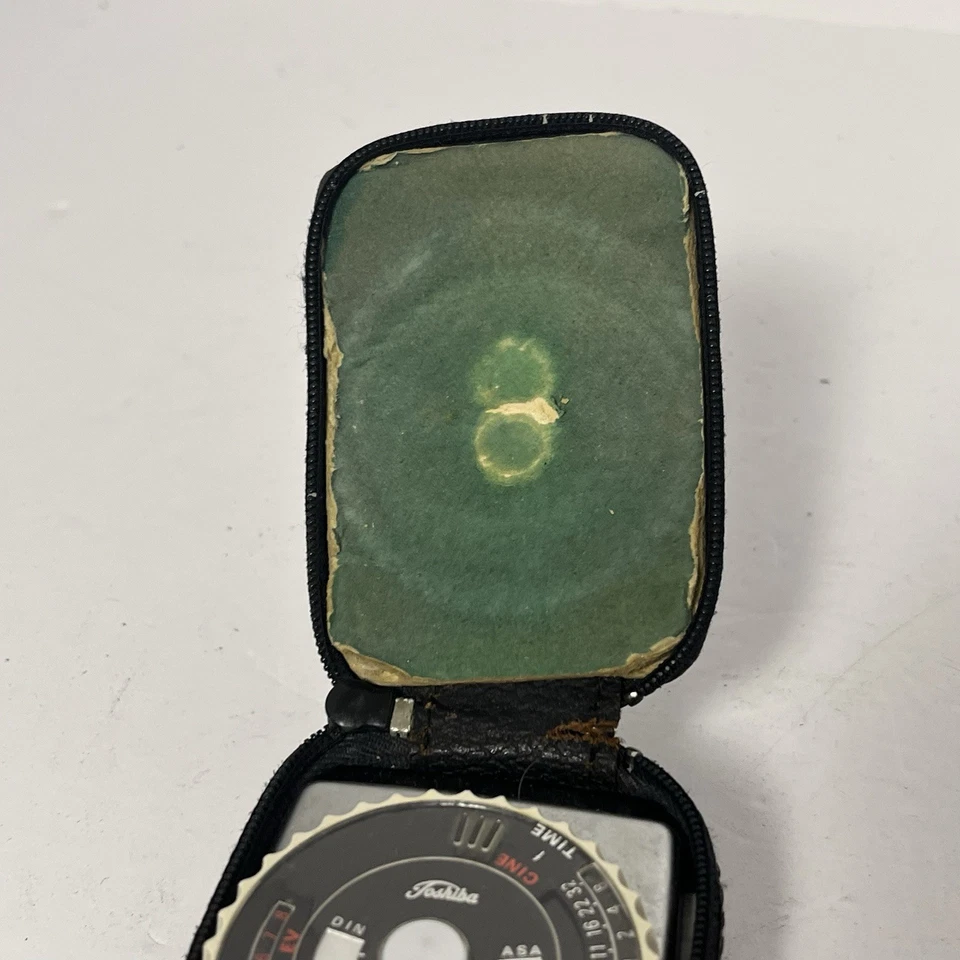 Toshiba Linear Light Meter Light Meter W Case Japan Quality Vintage Photography - Imagem 4 de 4