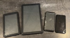 Lot Of Phones And Tablets Broken