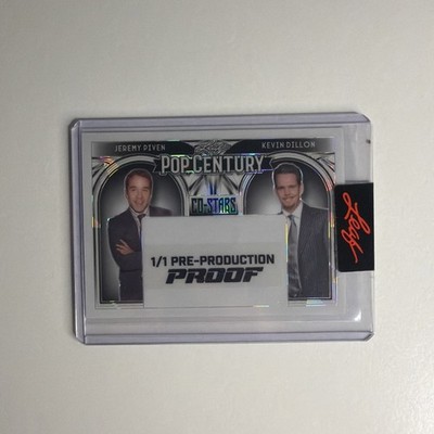 2024 Pop Century Co-Stars Jeremy Piven Kevin Dillion Silver 1/1