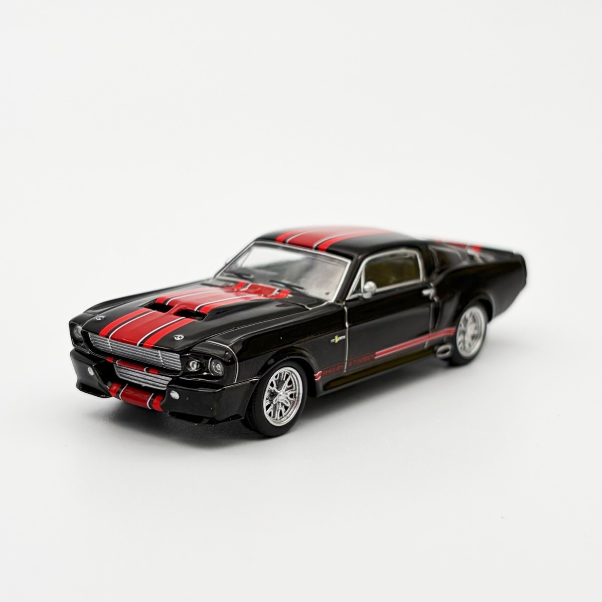Pop Race 1:64 Shelby Mustang GT500 Black #218 | eBay