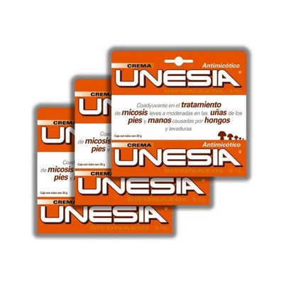 Crema/Unguente Unesia (paquete de 3) de Laboratorios Kener