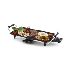 GEEPAS Electric Teppanyaki Table Top Grill Griddle Hot Plate Steak 43.5x23.5cm