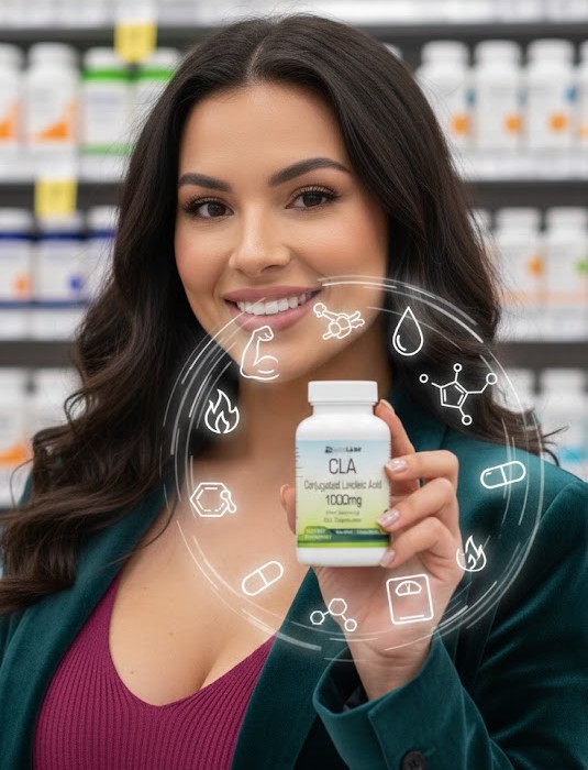 CLA 1000 mg Capsules serving - USA Deal