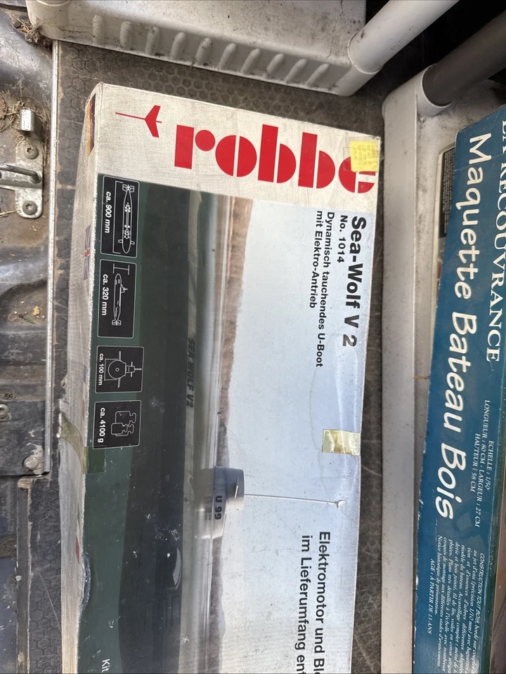 Robbe Sea-Wolf RC Submarine Kit Model 1014 Made in Germany New! - Image 2 of 3