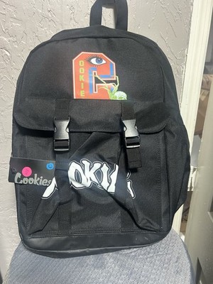 Cookies Black Kids Backpack Buckle Closure Polyester Canvas Adjustable Strap | eBay Cookies Black Kids Backpack Buckle Closure Polyester Canvas Adjustable Strap | eBay