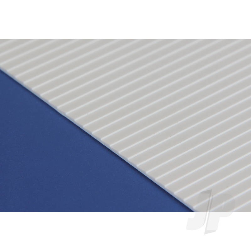Evergreen 6x12in (15x30cm) Clapboard Siding Plastic Sheet .040in (1.0mm) Thic...