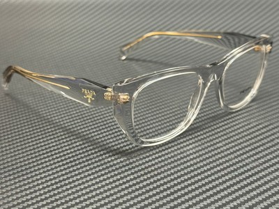 PRADA PR A18V 12R1O1 Transparent Grey Women display picture 3