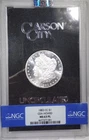 1883-CC "GSA HOARD" Morgan Silver Dollar NGC MS 63 PL "Comes with Box & COA"