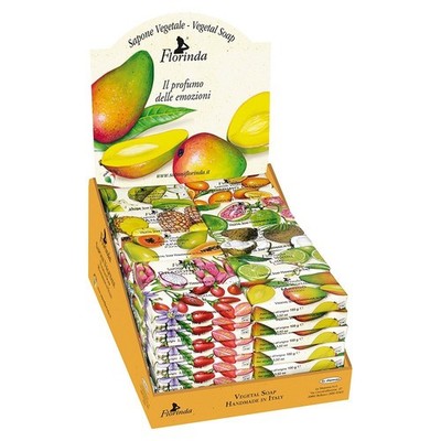 Florinda Collection No 12 Tropical Fruits Vegetal Soap Bar Set 100 g 3.5 oz 70 p
