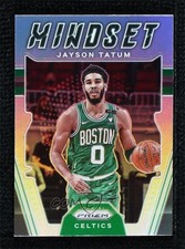 2021-22 Panini Prizm Mindset Silver Prizm Jayson Tatum #13 04br