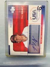 2004 UD USA Baseball 25-Year Ann. Signatures Paul Shuey #SHU Blue Ink /120 (AU)