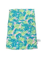 Lilly Pulitzer x Pottery Barn Kids Muslin Baby Blanket 30x40 Pink Green