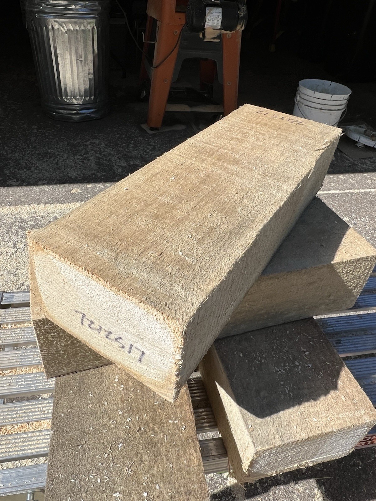 3.75” X 5.75” X 16” Big Solid Basswood Carving Turning Wood Block!