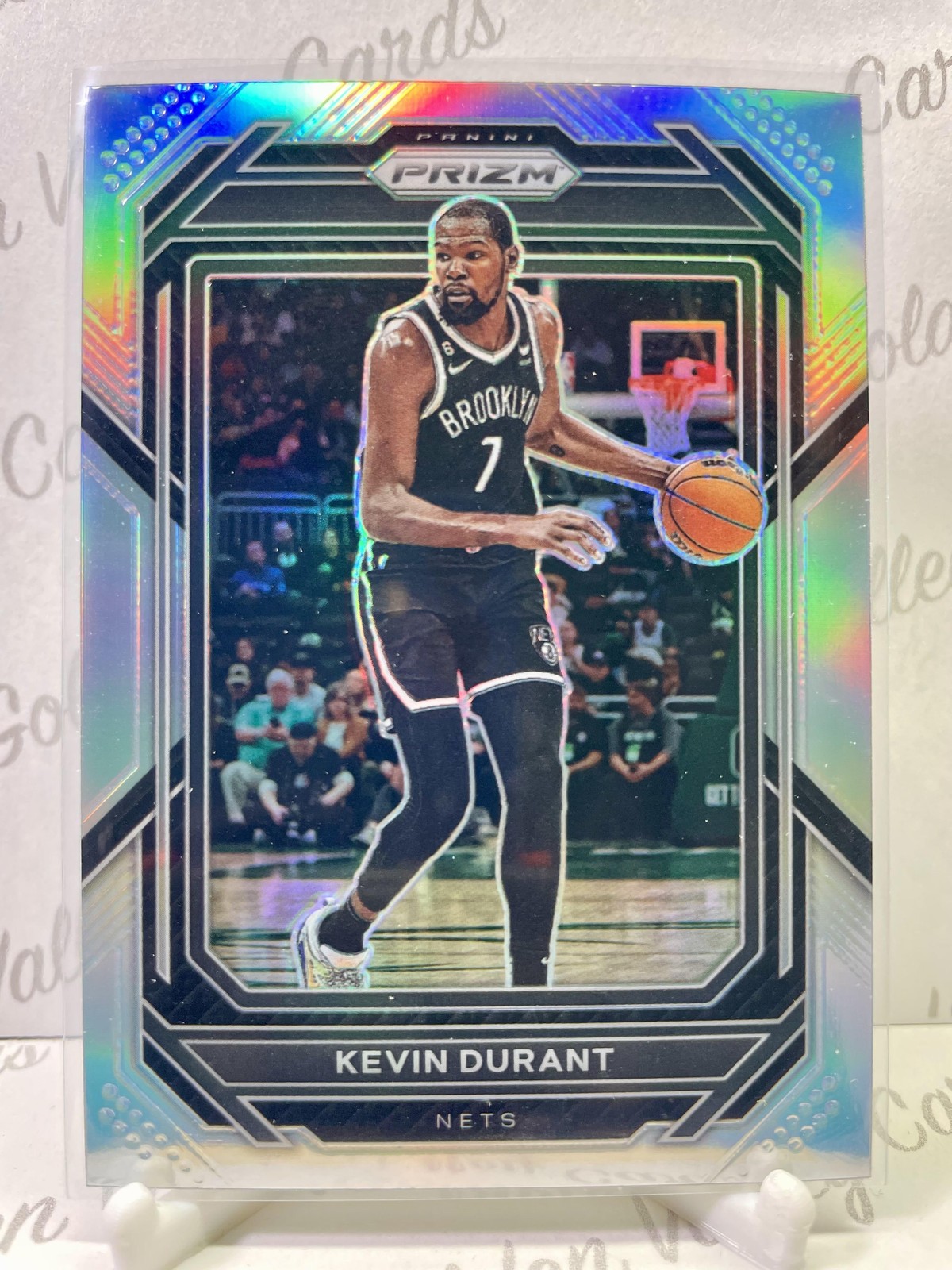 2022-23 Panini Prizm Prizms Silver #10 Kevin Durant Brooklyn Nets