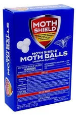 Moth Killer, Protects Clothes from Damage, Fresh Scent, 4oz - 2 pack