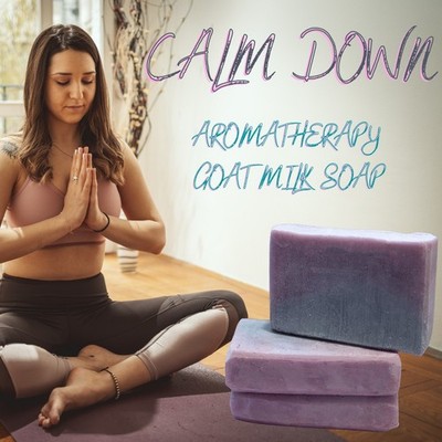Calm Down Handmade Goat Milk Soap