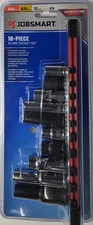 Jobsmart 10mm  10pc Assortment Socket Set 2352159