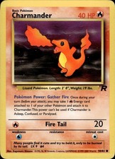 Charmander 50/82 Common Team Rocket Pokemon Unlimited Moderately Played on eBay