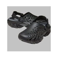 CROCS ECHO II CHROME Unisex Black Crocs - Men's 7 / Women's 9 - NEW NIB