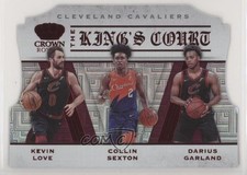 2019 Crown Royale The King's Court Red 21/49 Collin Sexton Darius Garland 07rc
