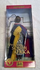 Vintage 2002 Barbie Princess of South Africa Dolls of the World Collector Doll