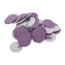 50 Pcs Car Wood Sanding Discs Smoothing 0.98" 1500 Grit Purple Aluminum Oxide 0.37 per gallon