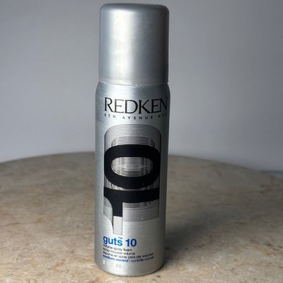 Redken Guts 10 Volume Spray Foam 2oz Medium Control Root Volumizing Mousse