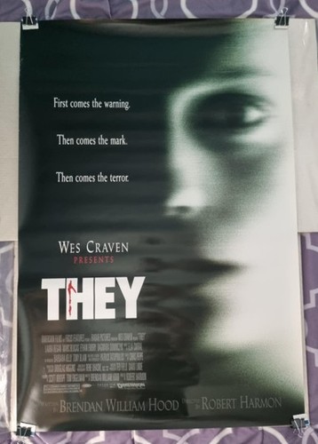 ORIGINAL 'THEY' (Gould, Regan, Embry, Blucas) Movie Poster [2002] [@ 27x40]